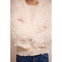 Tramontana Faux Fur Feather Jacket