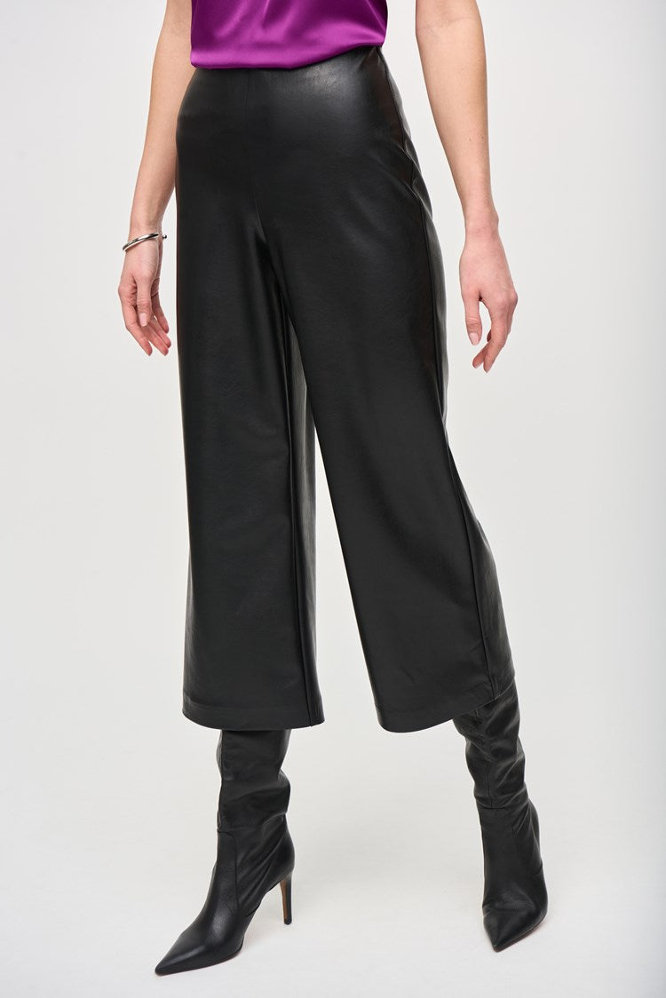 Joesph Ribkoff Leatherette Pull-On Culotte