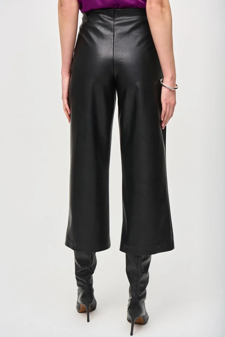 Joesph Ribkoff Leatherette Pull-On Culotte