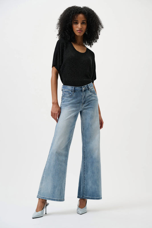 Goldie | Classic Wide-Leg Stretch Jeans
