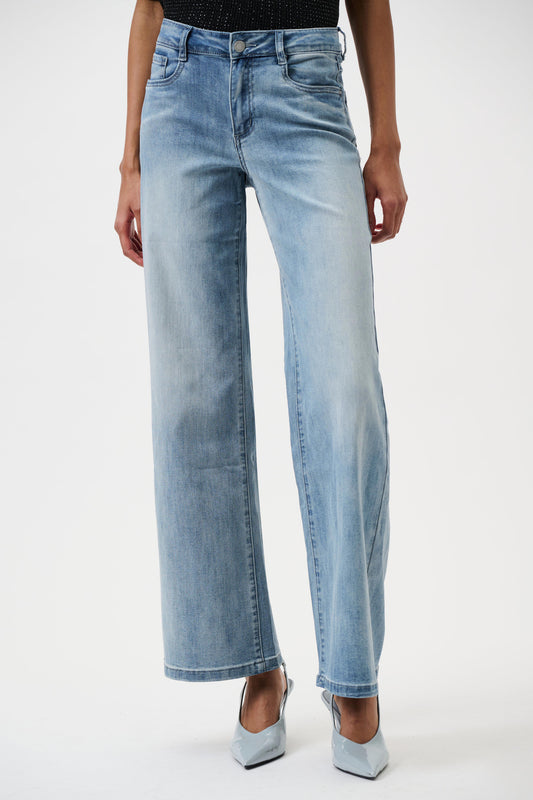Goldie | Classic Wide-Leg Stretch Jeans