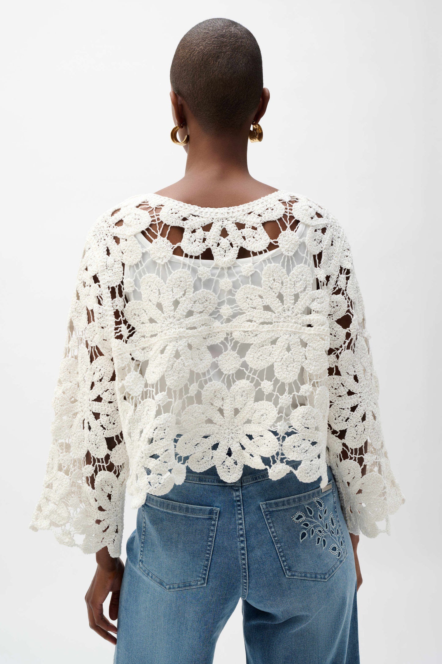 Crochet Boxy Cardigan