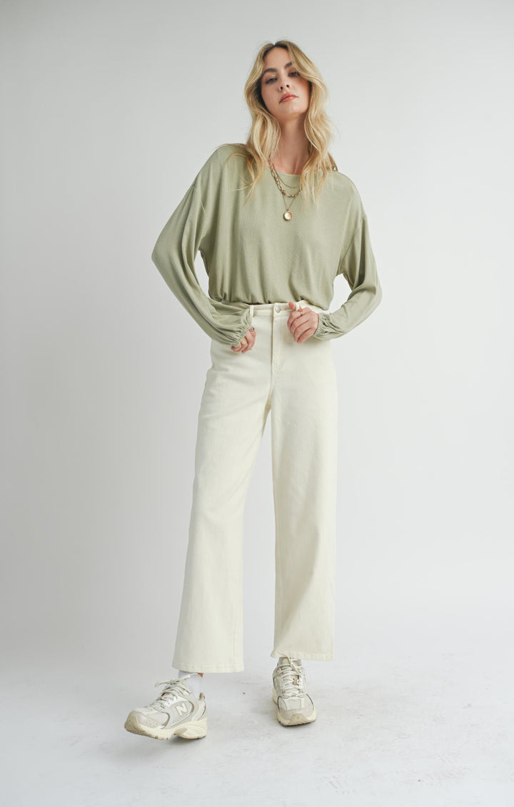 Sadie and Sage
Ronan Elastic Hem Top