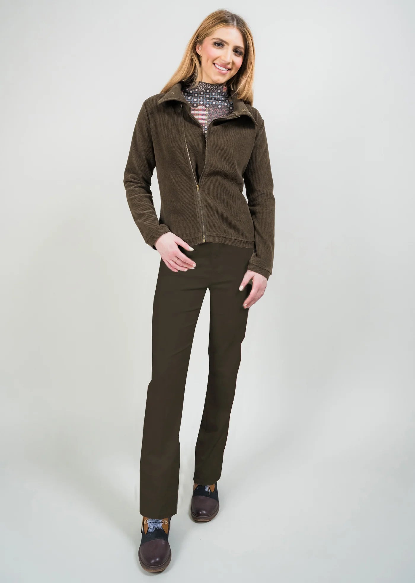 Woven Charlene Corduroy Pant