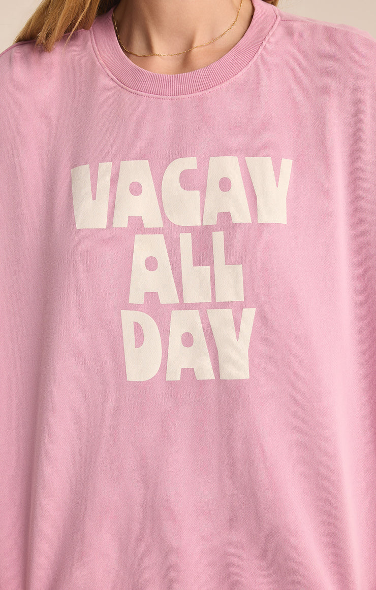 Z SUPPLY- WOMEN'S VACAY SUNDAY SWEATSHIRT