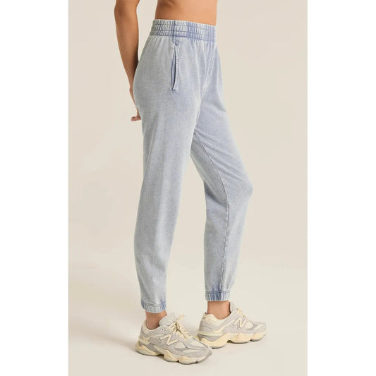 Slim Fit Knit Denim Jogger