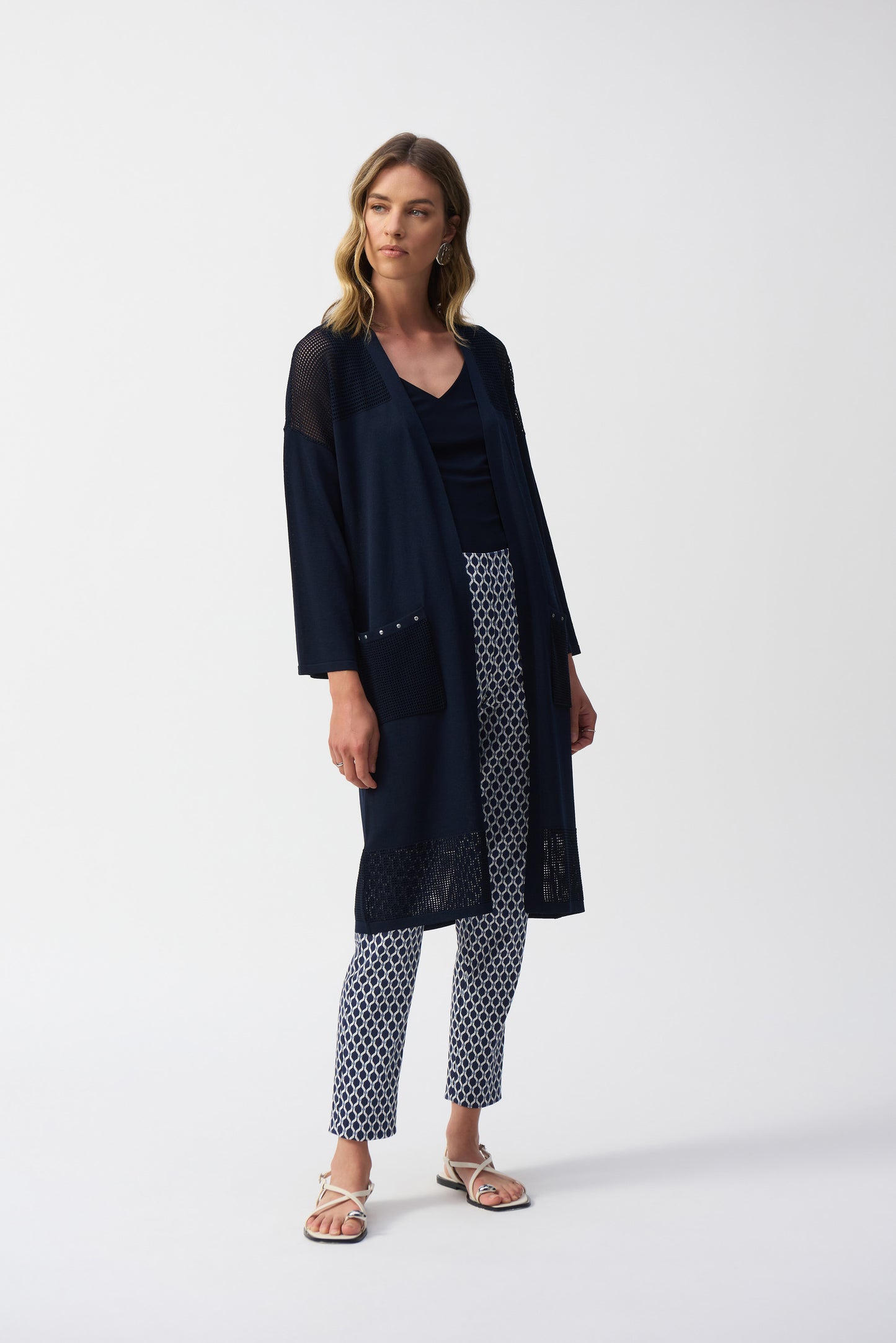 Sweater Knit Cover-Up Midnight Navy